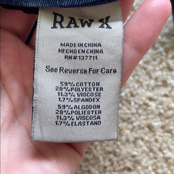 Men’s Raw X jeans - Picture 7 of 9